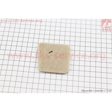 Фильтр воздушный - элемент, войлок коричневый Stihl FS-38/45/55