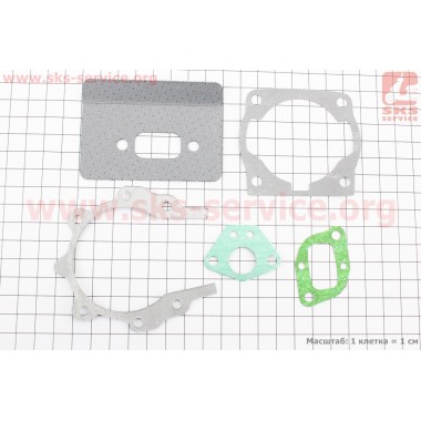 Прокладки двигателя к-кт 5шт для 1E40F-1E44F