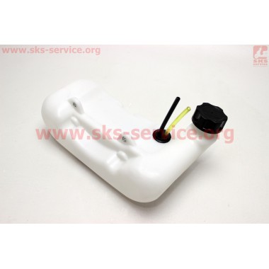 Бак топливный 2отв. под крепление, боковая горловина короткая