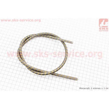 Вал приводной (трос) Ø8мм 4х4шлицов L=820мм