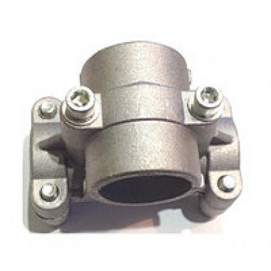 Крепление ручек руля к штанге мотокосы