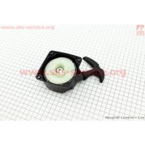 Стартер в сборе 4отв. 66,5х66,5мм "Плавный пуск - 4зацепа", Øзацепа=38мм Тип №2