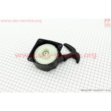 Стартер в сборе 4отв. 66,5х66,5мм "Плавный пуск - 4зацепа", Øзацепа=38мм Тип №2